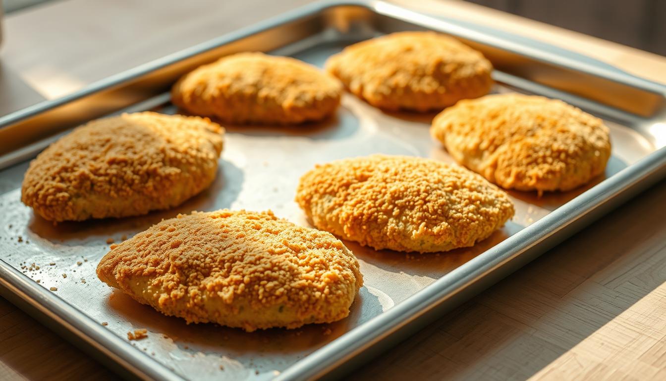 how long to cook chicken cutlets in oven