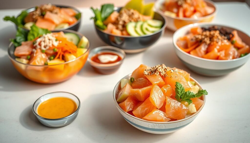 salmon poke bowl recipe