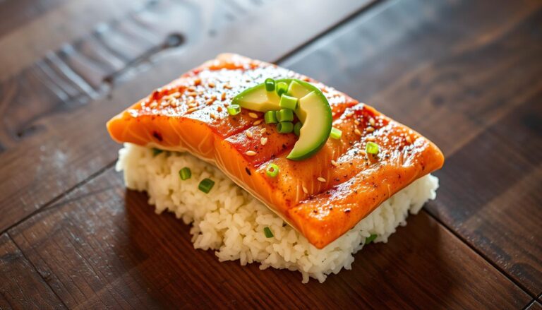 sushi salmon bake